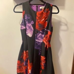 Beautiful Black and Purple Formal Dress